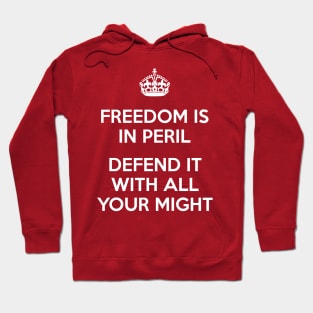 Freedom Is In Peril Hoodie